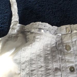 Marina Luna white embroidered dress Large